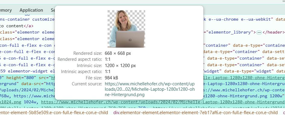 Bildgroesse Entwicklerkonsole Bildgroesse Entwicklerkonsole